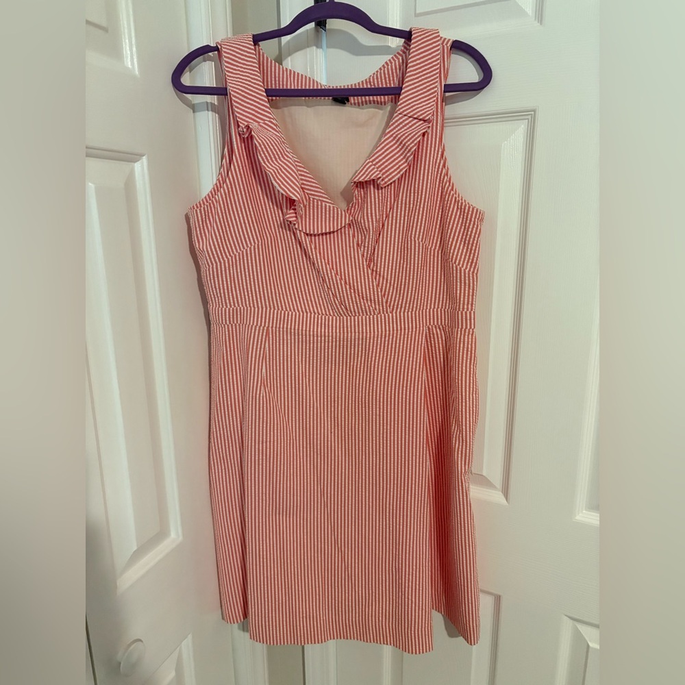 Seersucker J. Crew Dress